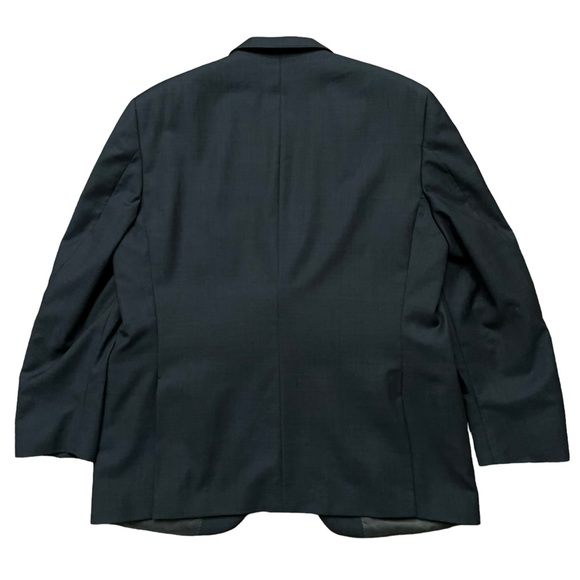 Peter Millar Blazer Jacket Mens Size 46R Sports Coat Wool Twill Plaid Blue - Picture 2 of 7